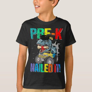 Camiseta T Rex Pré-K Graduação De Ti Em Penhor De 2022 Din