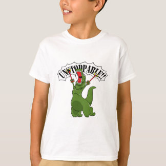 Camiseta T-Rex que nada pode parar