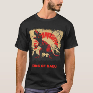 Camiseta T Rex Rei dos Kaiju