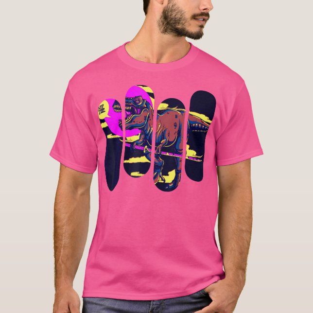 Camiseta T-Rex Samurai (Frente)