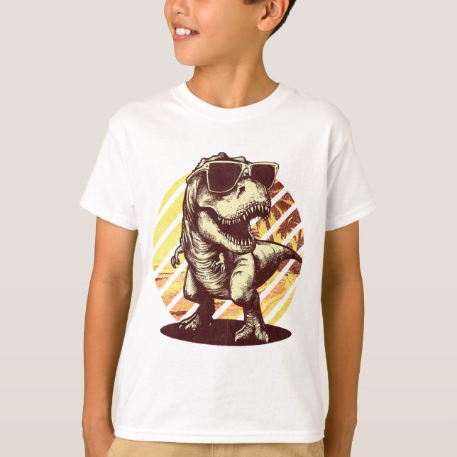 Camiseta T-Rex Summer Veraniego (Frente)
