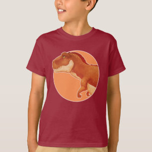 Camiseta T-Rex T-Shirt Laranja