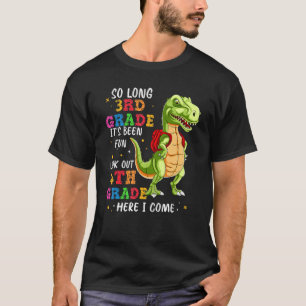Camiseta T Rex Tão Longo Que O Terceiro Grau Olha O Quarto 