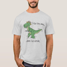 T-Rex tiny arms loves tap dancing
