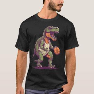 Camiseta T Rex treinador de basquetebol Dino Trex Rex Espor