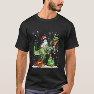Camiseta T Rex Tyrannosaurus Dinosaur Andando Buldogue Fran