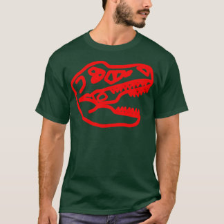 Camiseta T rex Vermelho