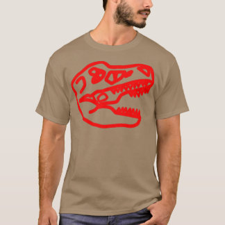 Camiseta T rex Vermelho