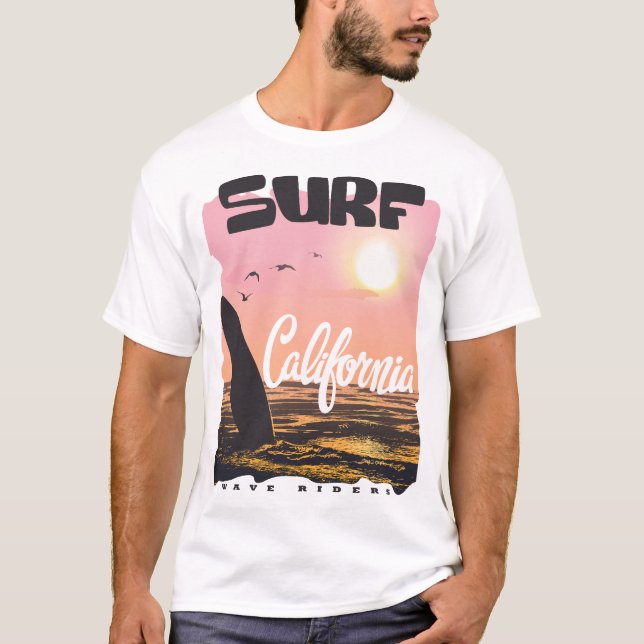 Camiseta T-Riders Surf de Verão (Frente)