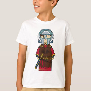 Camiseta T romano do gladiador