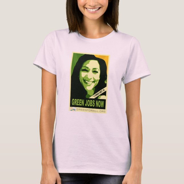 Camiseta T Roupa Americano Mulheres (Frente)