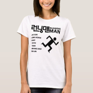 Camiseta T Running do grupo do homem - senhoras