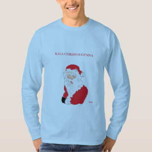 CAMISETA T-S FELIZ NATAL EM GREGO: KALA CHRISTOUGENNA
