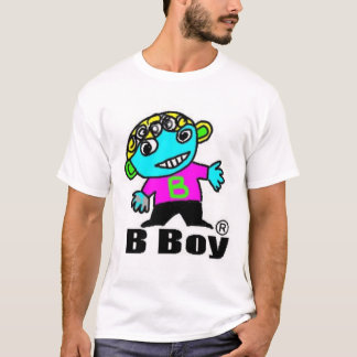 Camiseta T-saia do menino de B