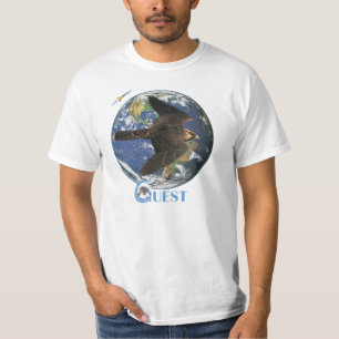Camiseta T satélite do valor da procura