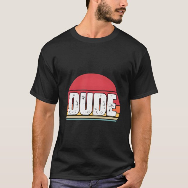 Camiseta T Says Dude S (Frente)