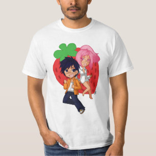 Camiseta T Scented morango #1 do caráter da neutralizaçã