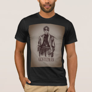 Camiseta T-Shart branco do Estilo