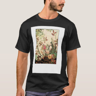 Camiseta T-Shir Clássico de Pomegranato e Bramble