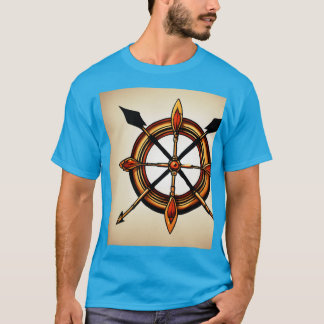 Camiseta T-shir com tema de tatuagem