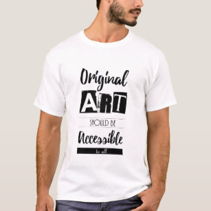 Camiseta T-Shir de Cota Inspiracional de Arte Original Aces