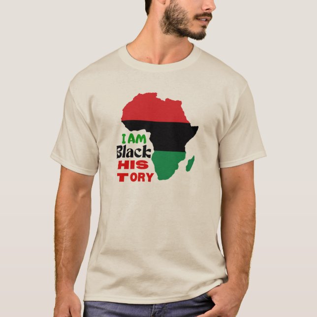 Camiseta T-Shir do Mês da História Negra (Frente)