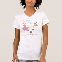 T-Shir Natal de Rebelde Whimsical Moderno Feriado