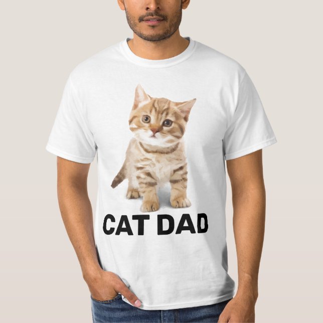 CAMISETA T-SHIRS DE PAI GINGER KITTEN MENS (Frente)