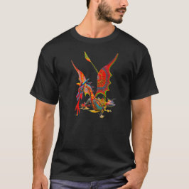 Camiseta T-shirt 009 - Dragão vermelho