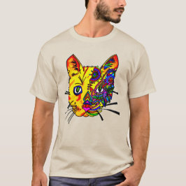 Camiseta T-Shirt 053 - Catface com tatuagem
