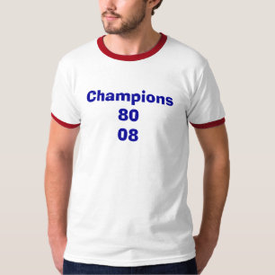 Camiseta T-shirt 08 dos campeões 80