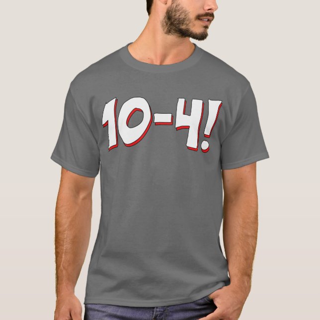 Camiseta t-shirt 10-4 (Frente)