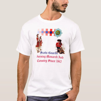 Camiseta T-shirt 1642 escocês das guardas