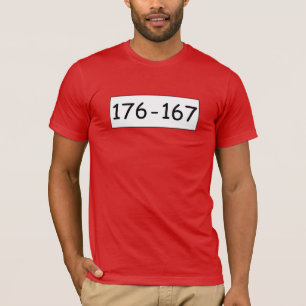 Camiseta T-shirt 176-167 dos meninos do lebreiro