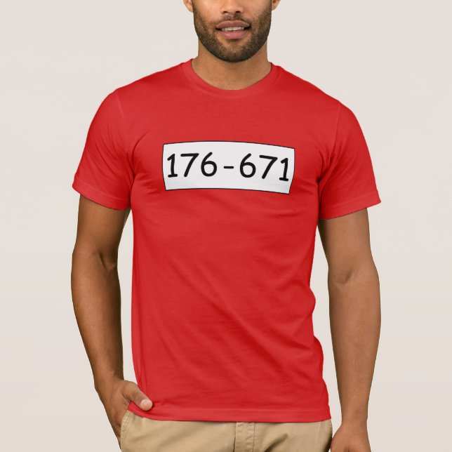 Camiseta T-shirt 176-671 do menino do lebreiro (Frente)