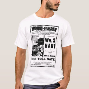 Camiseta T-shirt 1920 do anúncio do filme de William S.