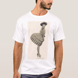 Camiseta T-shirt 1922 do retrato do vintage de Gloria