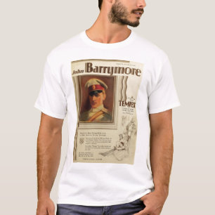 Camiseta T-shirt 1928 do cartaz cinematográfico de John