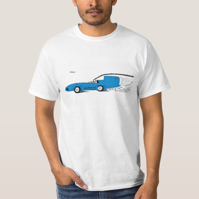 Camiseta T-shirt 1930 de Daytona do Bluebird (Frente)