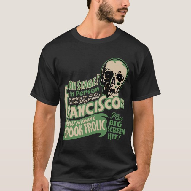 Camiseta T-shirt 1941 do Frolic do susto de Francisco (Frente)