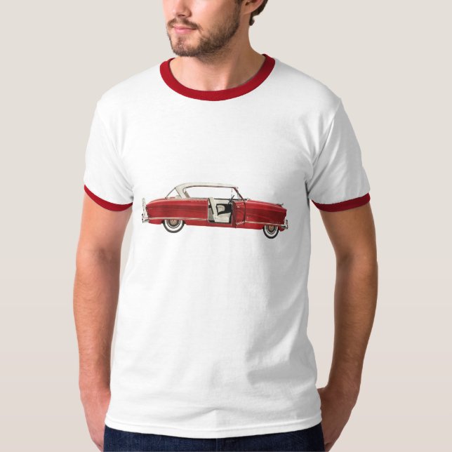 Camiseta T-shirt 1954 clássico do carro de Nash (Frente)