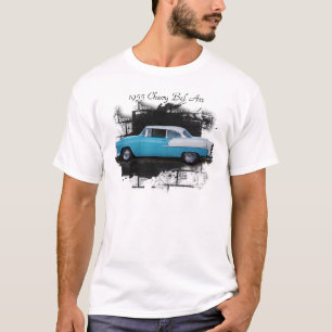 Camiseta T-shirt 1955 clássico do carro do Ar do Bel de