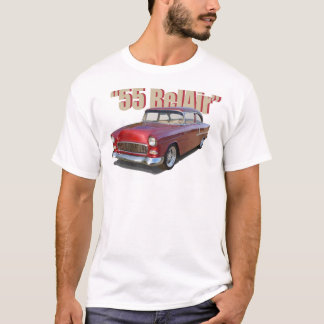 Camiseta T-shirt 1955 de BelAir do "cargo" de Chevrolet