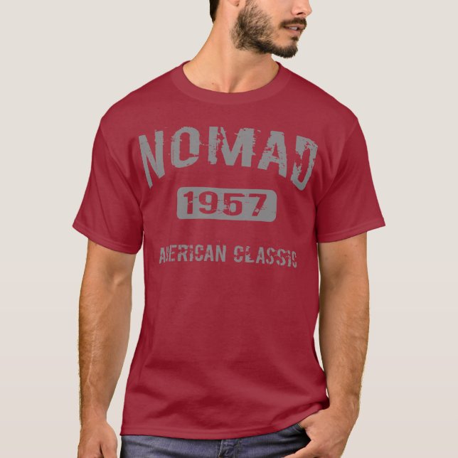 Camiseta T-shirt 1957 do nómada (Frente)