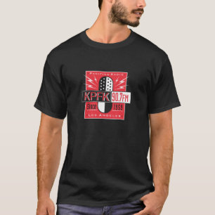 Camiseta T-shirt 1959 do logotipo de KPFK