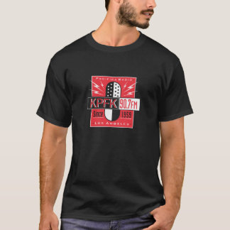 Camiseta T-shirt 1959 do logotipo de KPFK