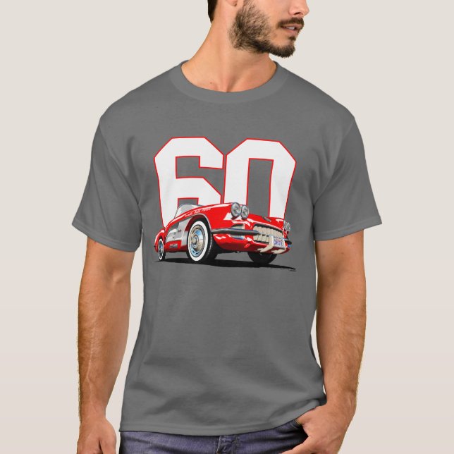 Camiseta T-shirt 1960 de Corveta (Frente)