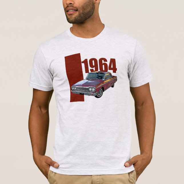 Camiseta T-shirt 1964 de Chevrolet Impala (Frente)
