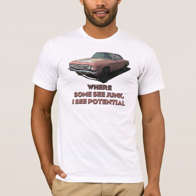 Camiseta T-shirt 1966 de Chevrolet Impala (Frente)