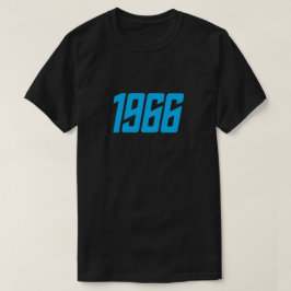 Camiseta T-shirt 1966 retro (azul)
